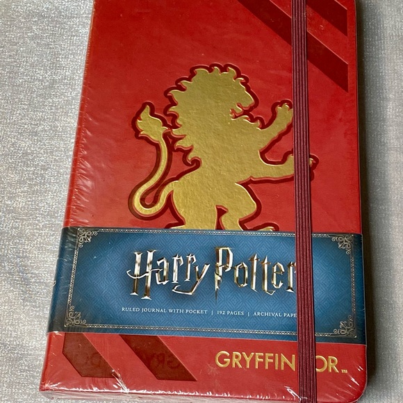 Harry Potter Griffindor blank journal. New in shrinkwrap!
